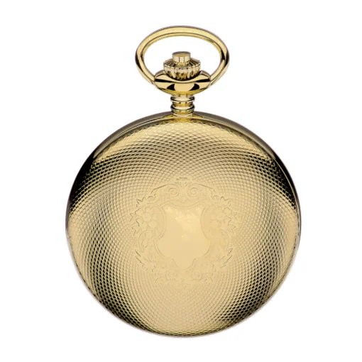 Mount Royal Gold Plated Mechanical 17 Jewels Hunter Pocket Watch - Image 2