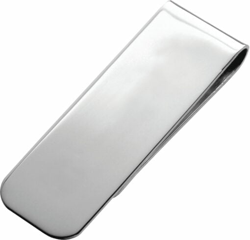 Sterling Silver Plain Polished Money Clip from Carrs Silver