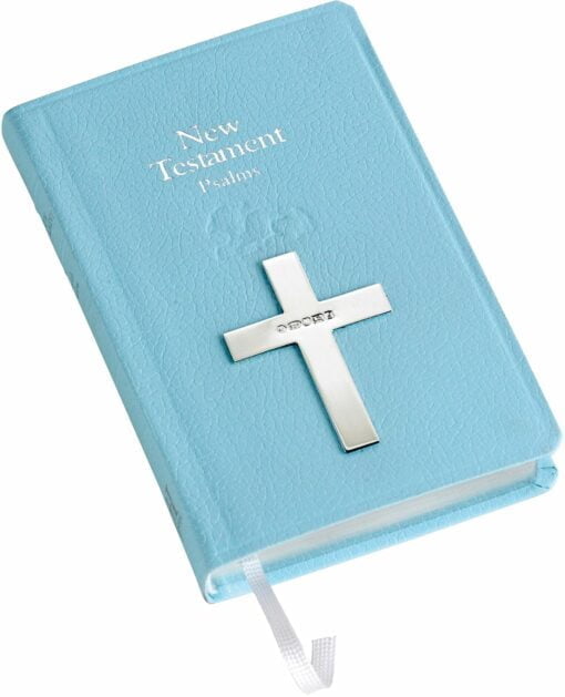 blue new testament bible