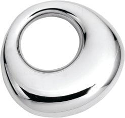 Hallmarked Sterling Silver Circular Babys Rattle from Carrs Silver