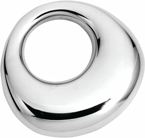 Hallmarked Sterling Silver Circular Babys Rattle from Carrs Silver