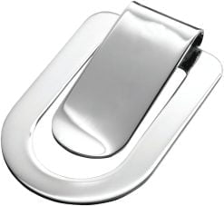 Sterling Silver Plain Wide Money Clip from Carrs Silver