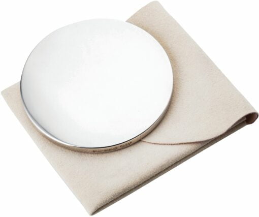 Sterling Silver Plain Handbag Mirror by Carrs Silver