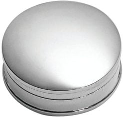 Sterling Silver Round Trinket Box - Carrs Silver
