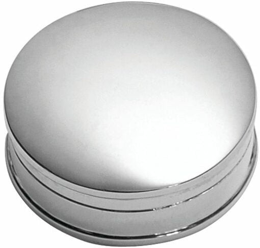 Sterling Silver Round Trinket Box - Carrs Silver