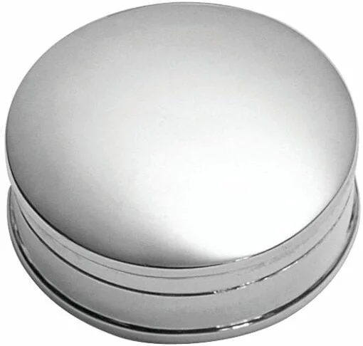 Sterling Silver Round Trinket Box - Carrs Silver