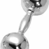 Sterling Silver Baby's Double Ended Chime Rattle by Carrs Silver