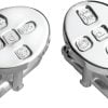 Sterling Silver Oval Feature Hallmark Cufflinks with Post from Carrs Silver