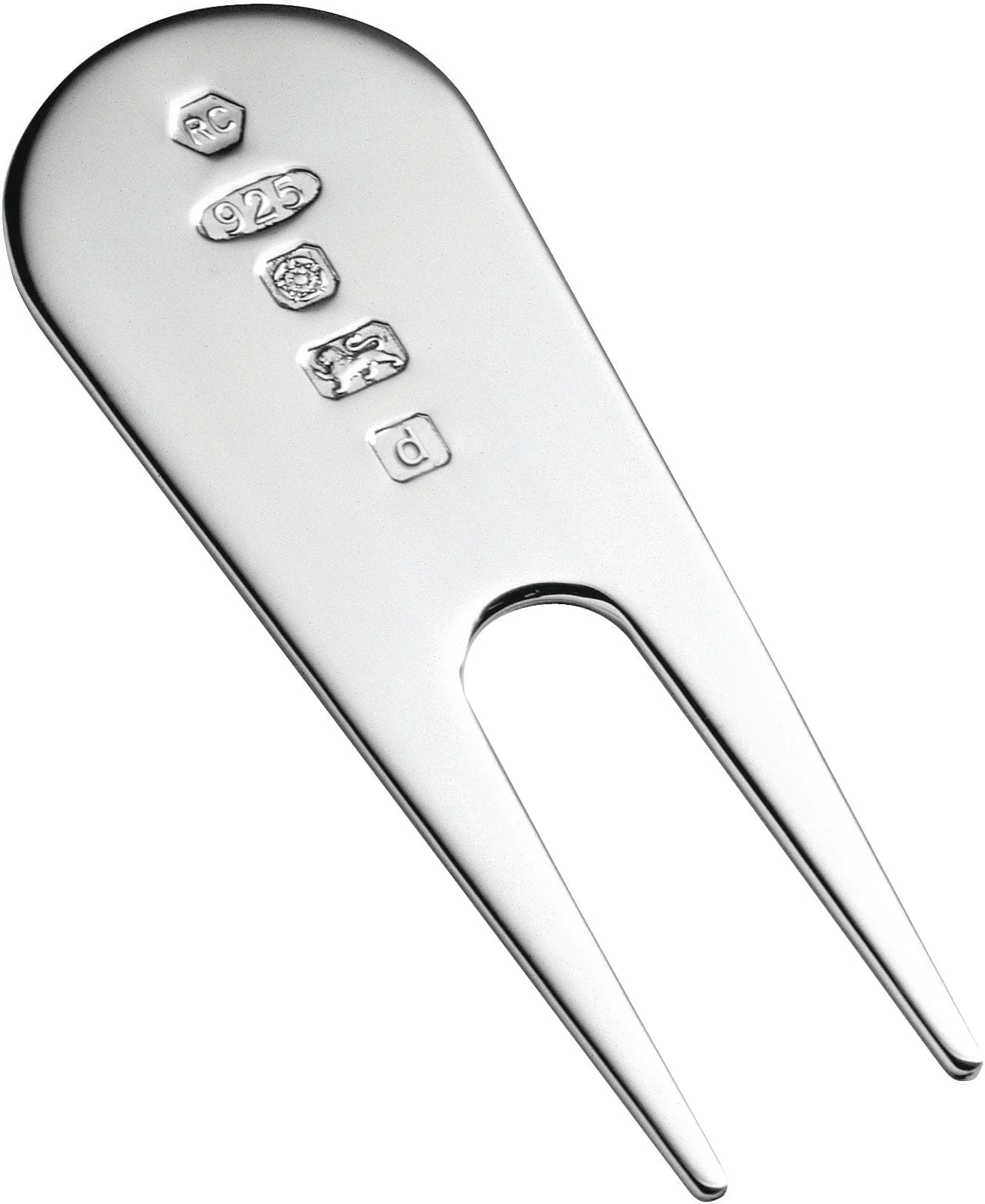 Carrs Sterling Silver Golf Pitch Repairer With Feature Hallmark