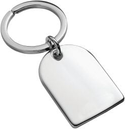 Carrs Sterling Silver Arch Keyring
