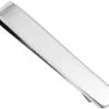 Sterling Silver Plain Polished Tie Slide by Carrs Silver