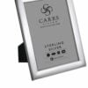 Sterling Silver Plain Cushioned Photo Frame from Carrs Silver