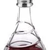 spiral cut crystal decanter