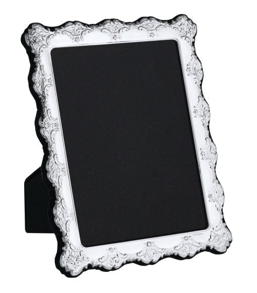 Sterling Silver Traditional British Antique 8 x 6 Inch Photograph Frame from Carrs Silver