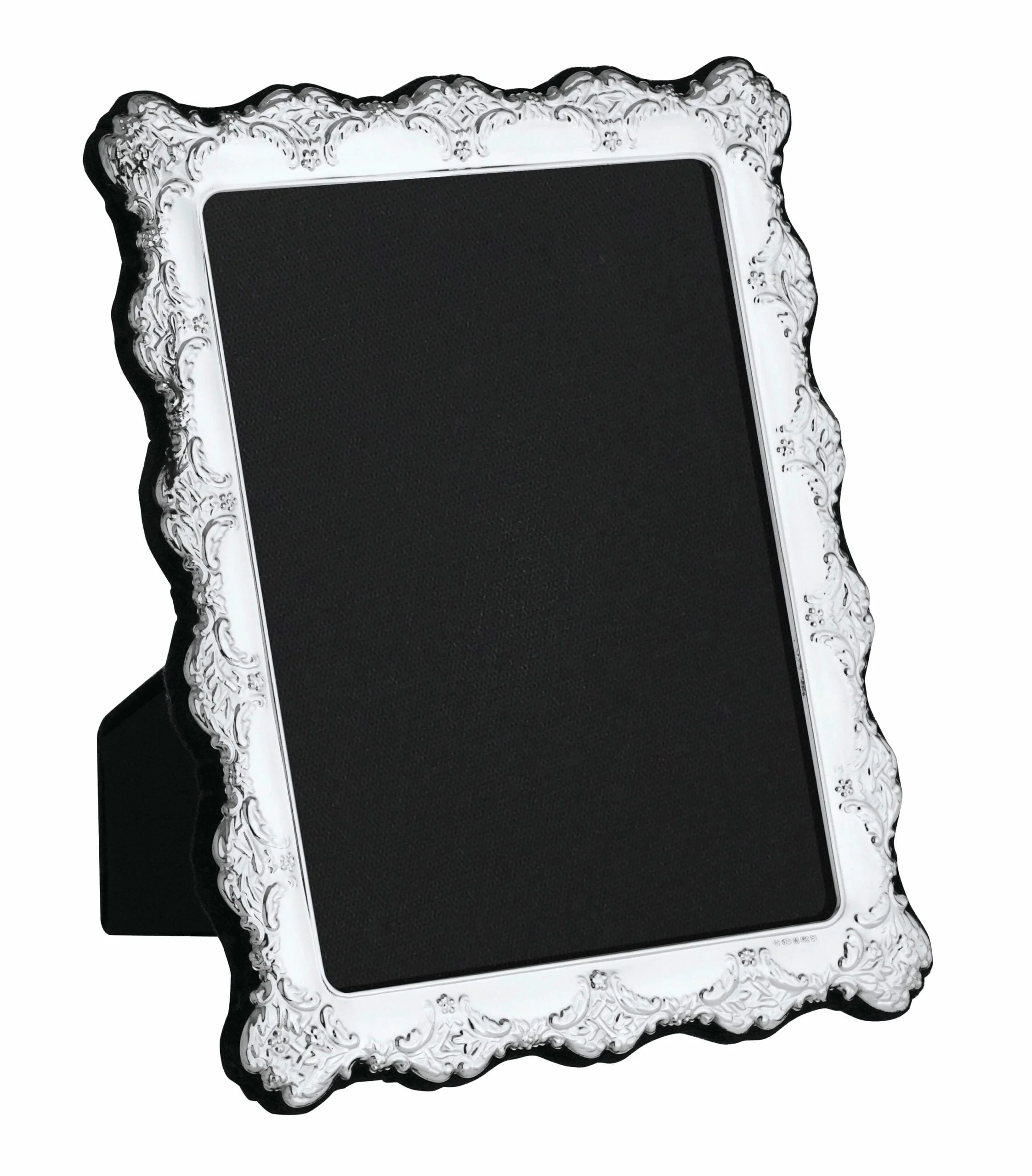 Sterling Silver Traditional British Antique 8 x 6 Inch Photograph Frame from Carrs Silver