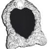 Sterling Silver Traditional Heart 6 x 6 Inch Photograph Frame by Carrs Silver