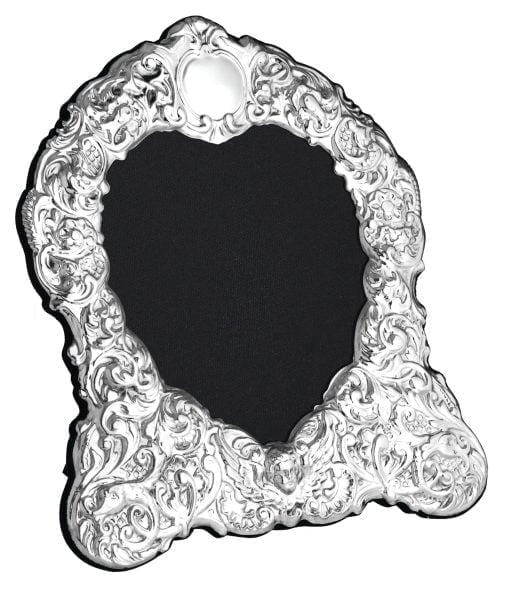Sterling Silver Traditional Heart 6 x 6 Inch Photograph Frame by Carrs Silver