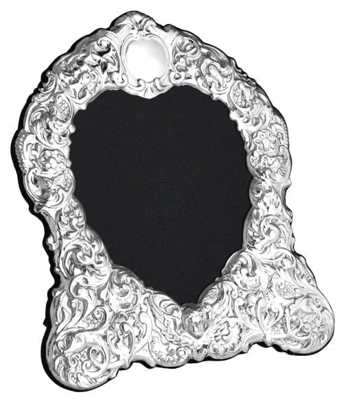 Sterling Silver Traditional Heart 6 x 6 Inch Photograph Frame by Carrs Silver