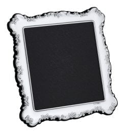 Sterling Silver Traditional Plain Daisy 5 x 5 Square Photograph Frame from Carrs Silver