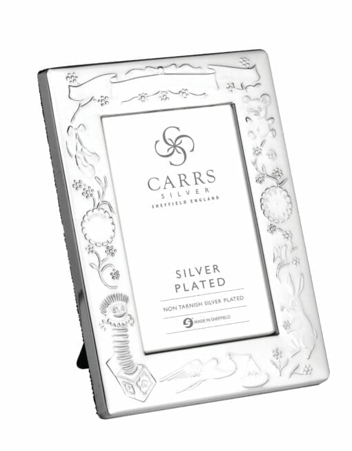 Silver Plated Decorative 5 x 3.5 Inch Photograph Frame by Carr's Silver