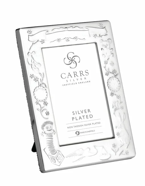 Silver Plated Decorative 5 x 3.5 Inch Photograph Frame by Carr's Silver