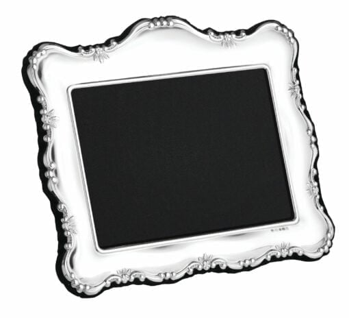 Sterling Silver Traditional Plain Daisy Landscape 3.5 x 5 Inch Photograph Frame by Carrs Silver