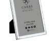 Sterling Silver Narrow Reed and Ribbon Photograph Frame