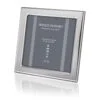Sterling Silver 5 x 5 Plain Durham Square Photograph Frame by Francis Howard