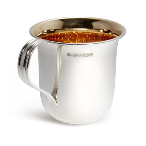 Sterling Silver Rounded Children's Cup by Francis Howard