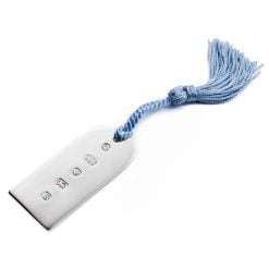 blue bookmark
