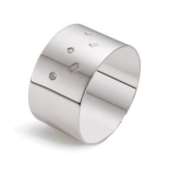 Sterling Silver Hallmarked Napkin Ring by Francis Howard