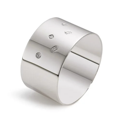 Sterling Silver Hallmarked Napkin Ring by Francis Howard