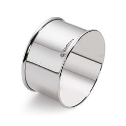 Sterling Silver Plain Napkin Ring by Francis Howard