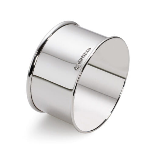 Sterling Silver Plain Napkin Ring by Francis Howard