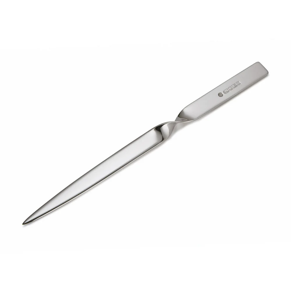 Sterling Silver Twisted Paper Knife by Francis Howard