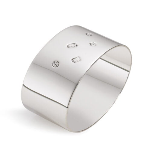 Sterling Silver Oval Napkin Ring by Francis Howard