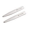 Sterling Silver Hallmarked Collar Stiffeners by Francis Howard