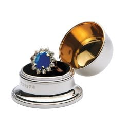 Sterling Silver Ring Box by Francis Howard
