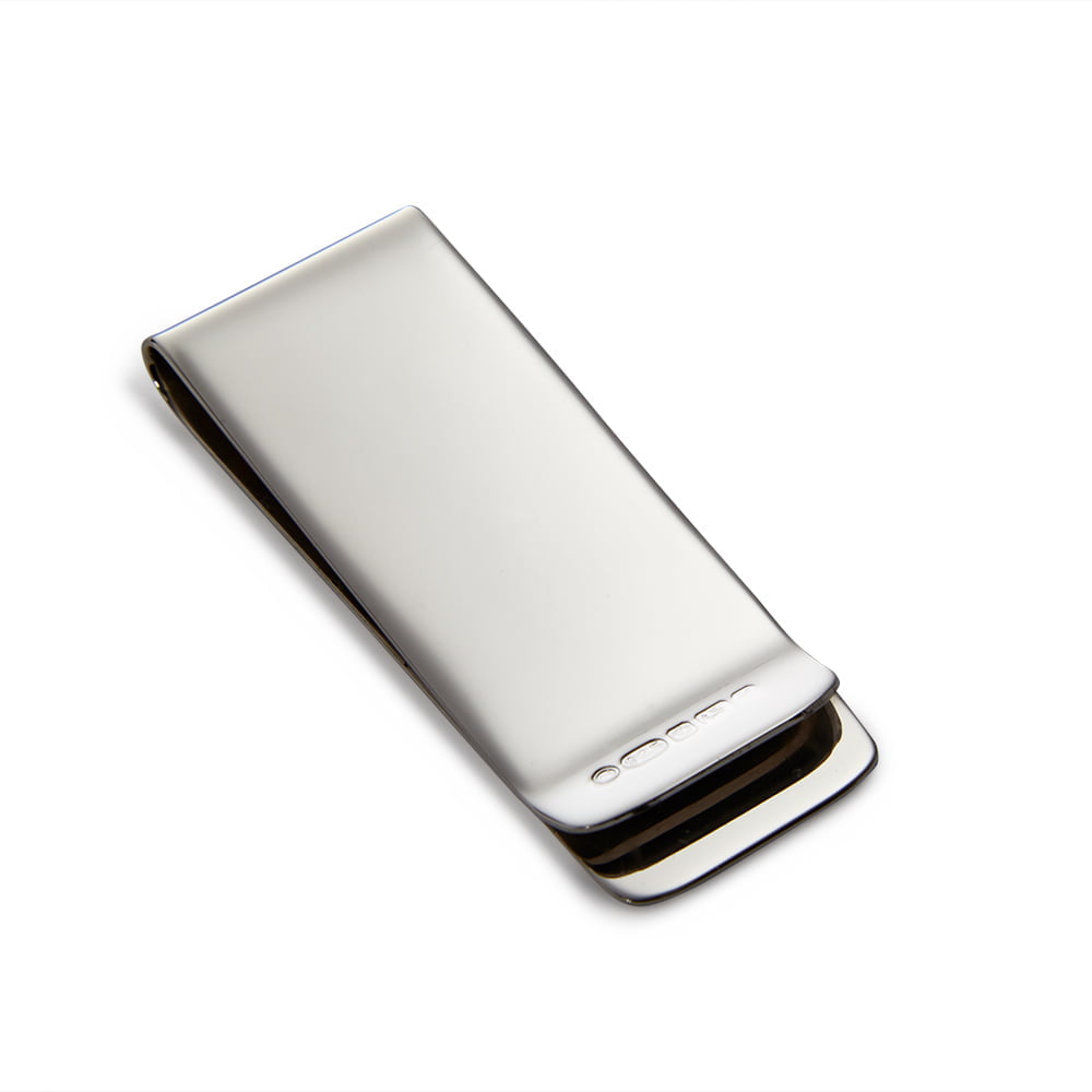 Sterling Silver Plain Money Clip from Francis Howard