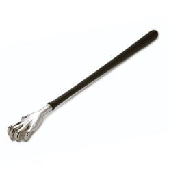 Sterling Silver Backscratcher with Ebony Handle by Francis Howard
