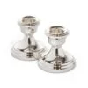 pair of sterling silver candlesticks