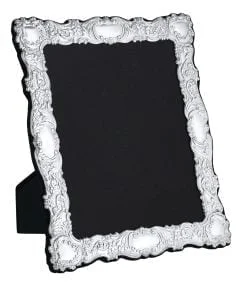 Sterling Silver Fancy 10 x 8 Antique Effect Photograph Frame - Carrs Silver