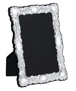 Sterling Silver Fancy 6 x 4 Antique Effect Photograph Frame - Carrs Silver