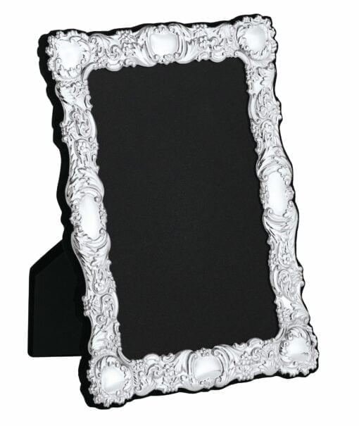Sterling Silver Fancy 6 x 4 Antique Effect Photograph Frame - Carrs Silver