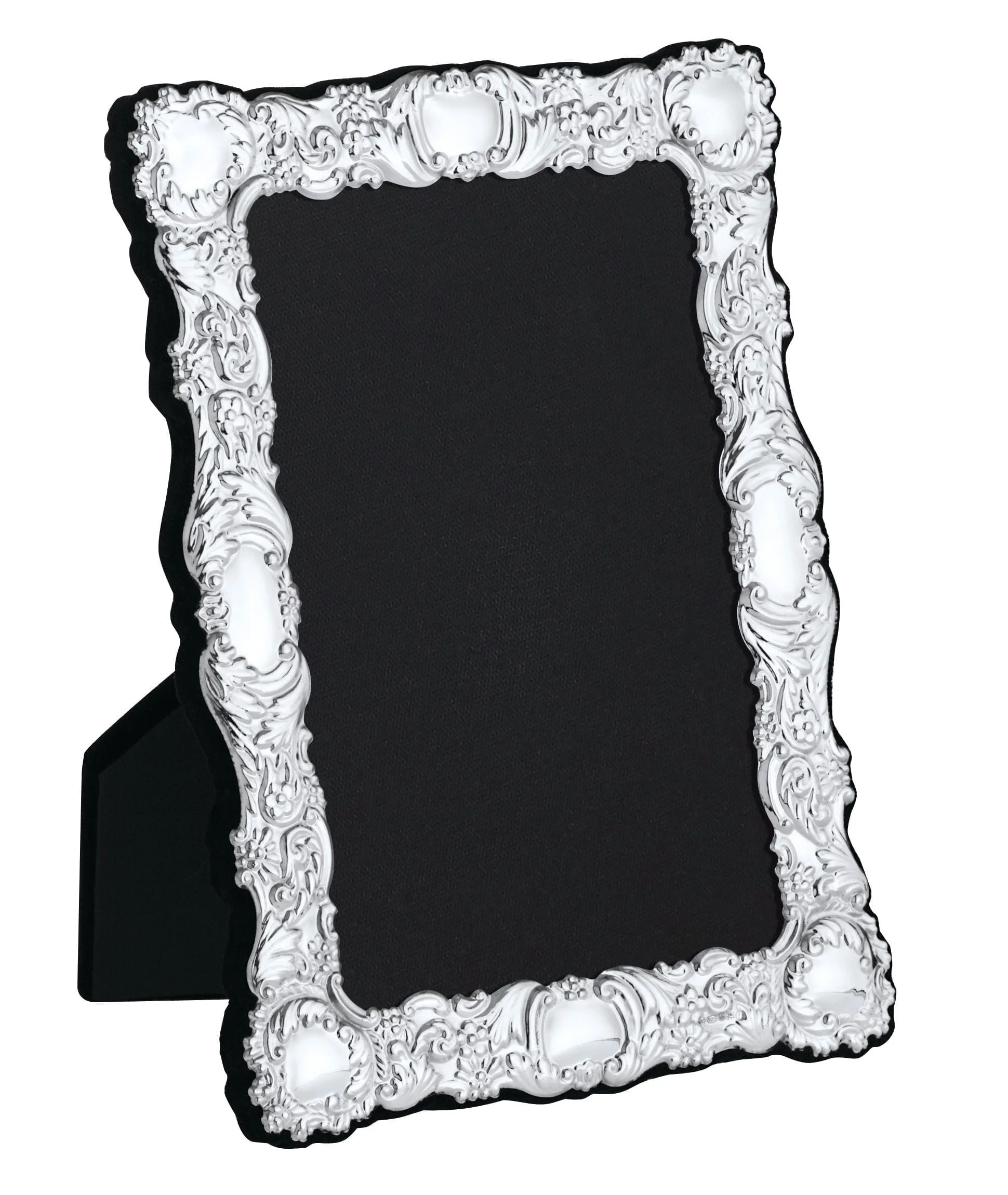 Sterling Silver Fancy 6 x 4 Antique Effect Photograph Frame - Carrs Silver