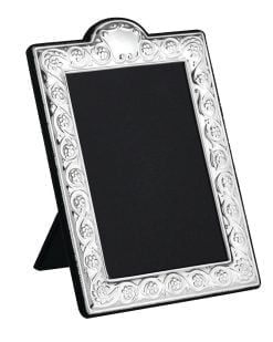 Sterling Silver 6 x 4 British Antique Ornate Photograph Frame - Carrs Silver