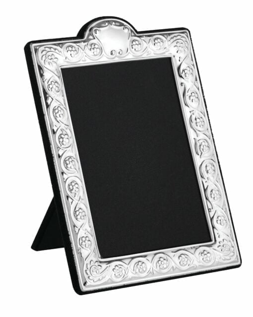 Sterling Silver 6 x 4 British Antique Ornate Photograph Frame - Carrs Silver
