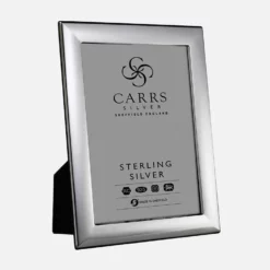 Sterling Silver Plain Berkeley Photograph Frame by Carrs Silver