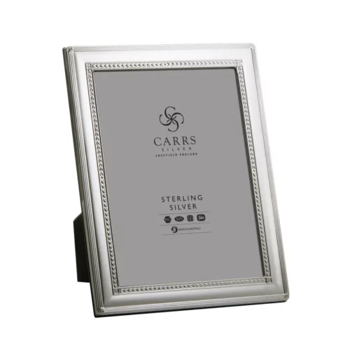 Sterling Silver Husk and Reed Photograph Frame - Carrs Silver