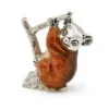 Saturno Sterling Silver and Enamel Koala Bear